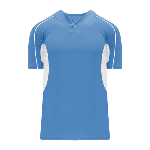 Athletic Knit One Button Pro Placket Baseball Jersey with Underarm Inserts (BA1745)
